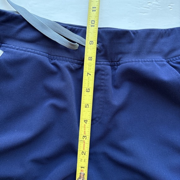 FIGS Zamora Womens Medium Petite Scrub Pants Navy Blue Jogger W18SW2005P - Picture 10 of 11